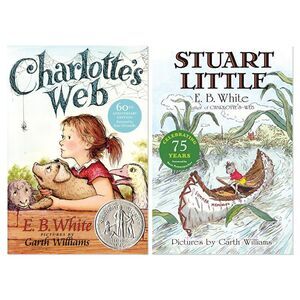E.B. White Timeless Tales 2-Book Complete Bundle Set